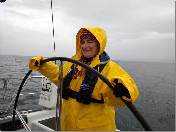 sailing rubber rain gear winter