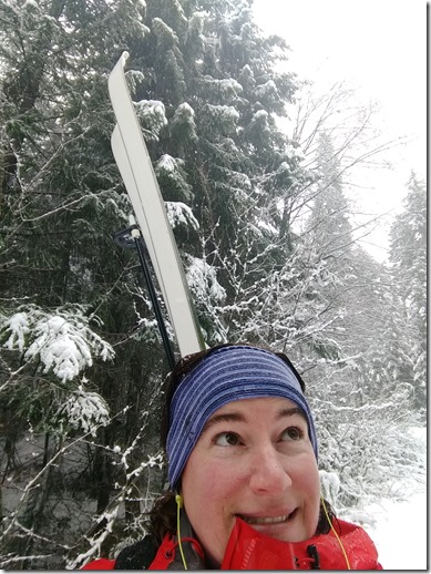 smartwool merino headband in winter