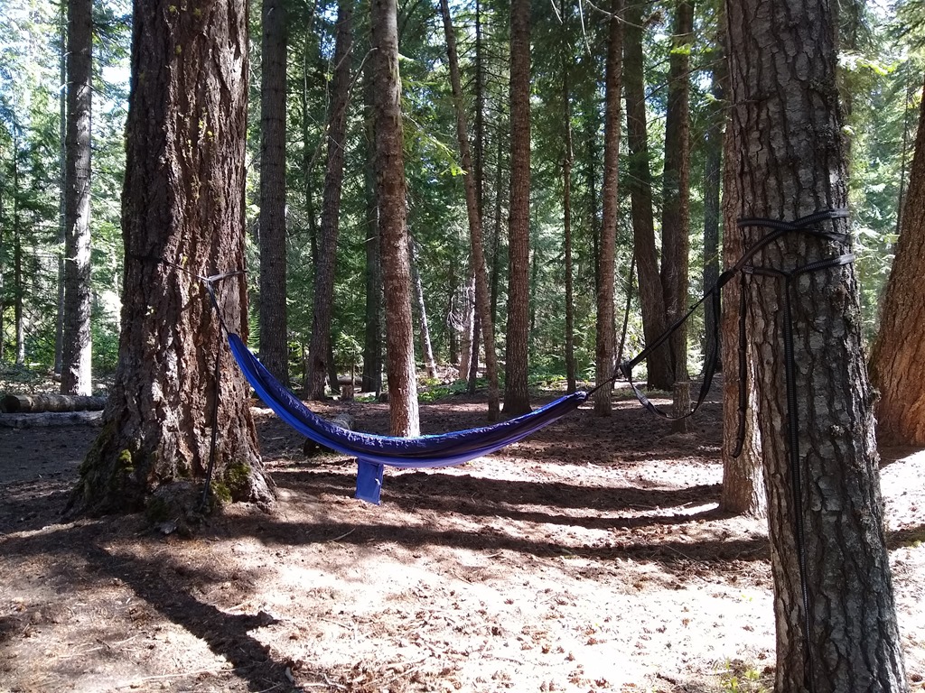 Hammock American forks campground