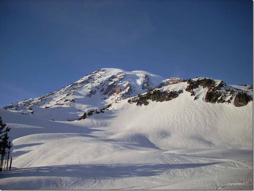 winter day trip to mt rainier snowshoeing paradise mountain view