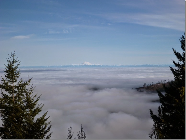 winter day trip to olympic national park inversion